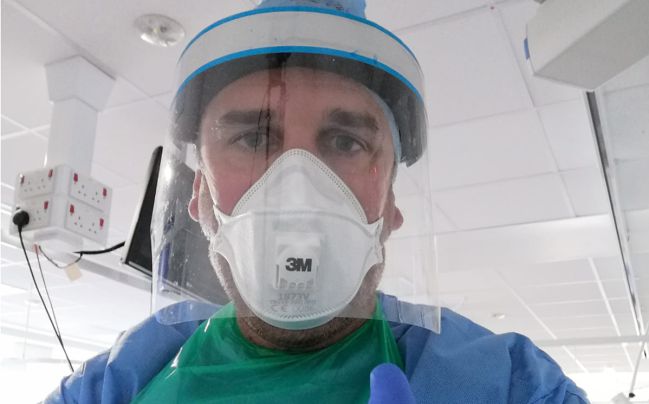 Joan Pons en el hospital