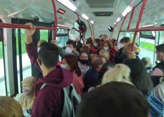 El lugar con peligro de contagio en autobuses y trenes