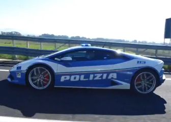 La policía italiana salva una vida gracias a su Lamborghini