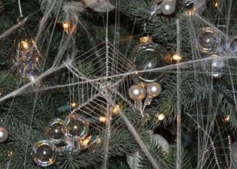 Telarañas en los árboles de Navidad, la curiosa tradición de Ucrania