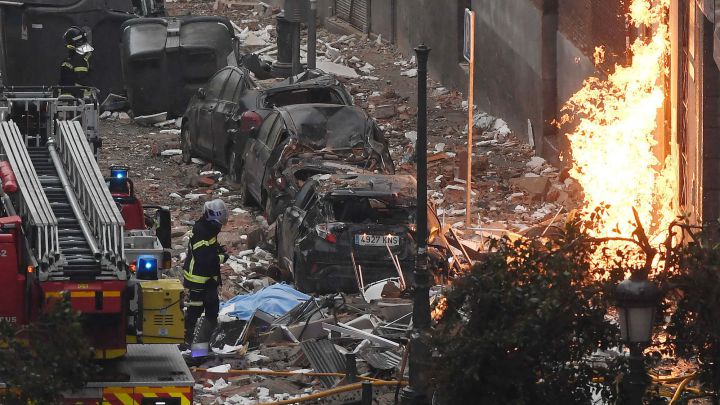 Explosión en Madrid, en directo: última hora en la calle Toledo, número de heridos y fallecidos