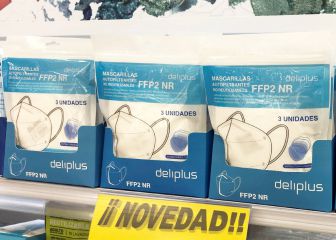 Mercadona pone a la venta sus nuevas mascarillas FFP2 a menos de un euro