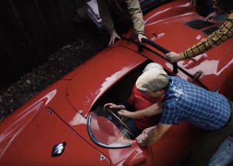 Encuentran un Porsche Spyder tras 35 años en un contenedor