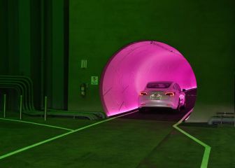 El túnel de Elon Musk para que los Tesla circulen en Las Vegas