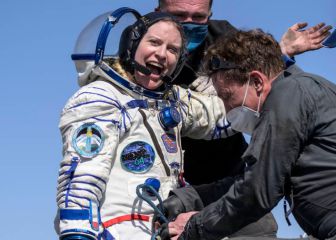 Tres astronautas vuelven a la Tierra tras seis meses en el espacio