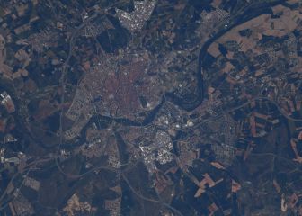 La broma de un astronauta al observar una ciudad española