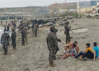 El engaño para que grupos de niños cruzaran a Ceuta: