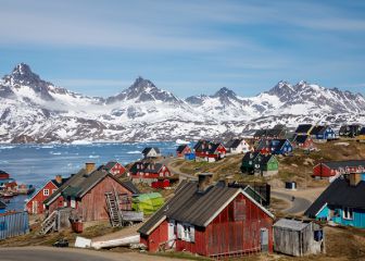 Las montañas ocultas escondidas de Groenlandia