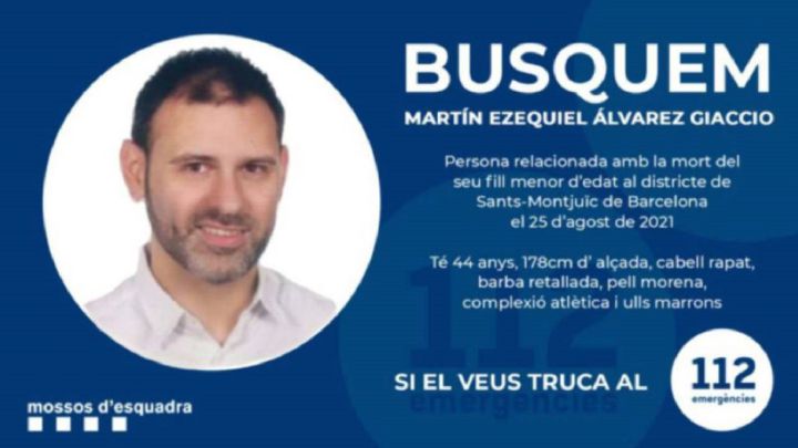 Encuentran el cádaver de Martín Ezequiel, buscado por matar a su hijo en un hotel de Barcelona