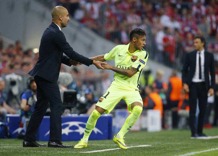 Neymar: "I admire Guardiola and I’d love to work with him"
