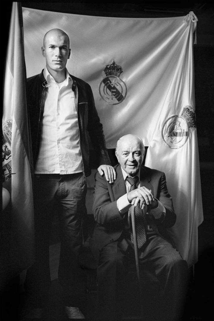 Zidane and Di Stéfano - A portrait of the artists