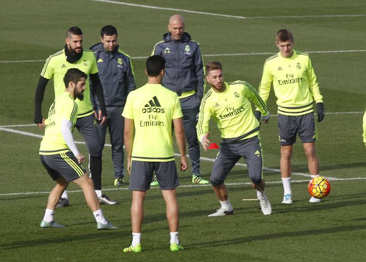 Pepe and Bale, the only absentees for Sunday's game
