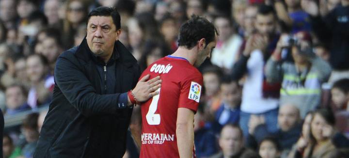 Godín: two fouls, two yellows