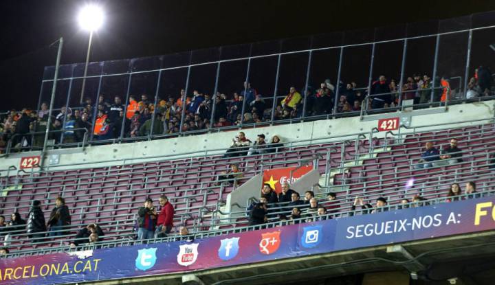 Barcelona test security measures on Valencia fans