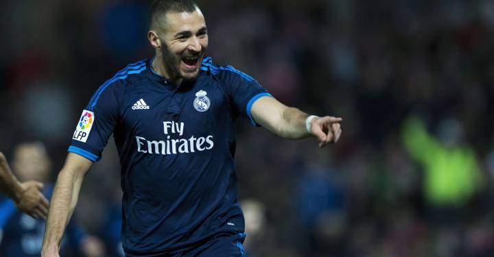 Benzema on 19 in La Liga after netting in sixth straight game
