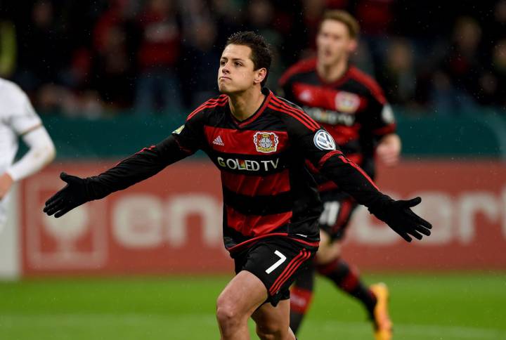 Chicharito's tweet that created a stir in German football