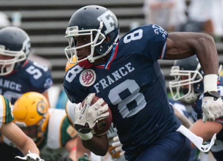 The New York Giants sign French wide receiver Anthony Dable
