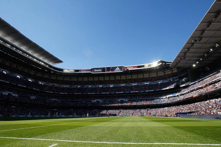 Full-house at the Bernabéu for the Madrid Derby