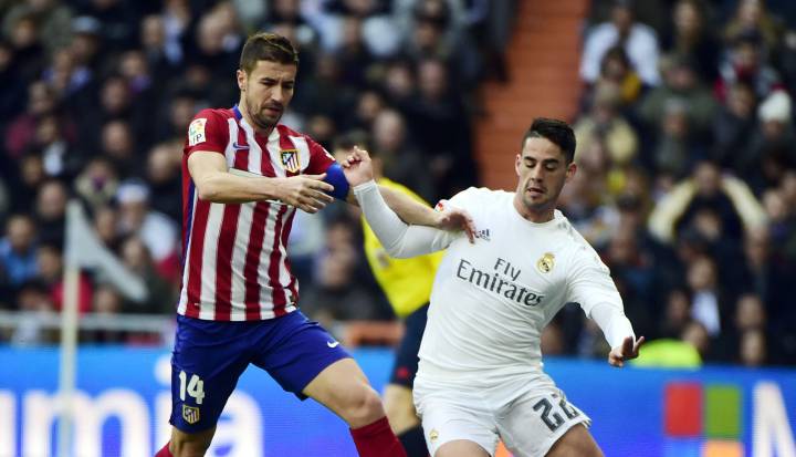 Madrid covered 11 kilometres less ground than Atleti