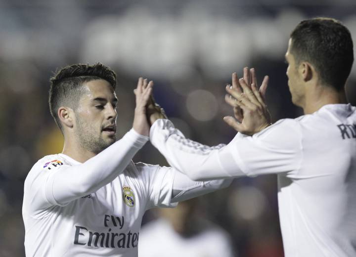 Madrid's young guns lead the recovery against Levante