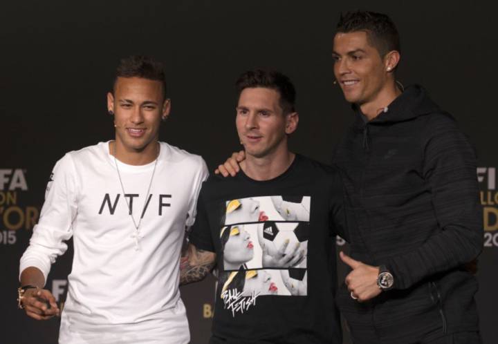 Neymar: “I prefer Messi’s left peg to Cristiano’s right”