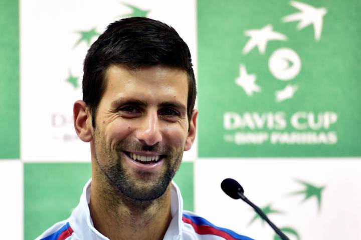 Djokovic hopes to be fit to lead Serbia in Davis Cup