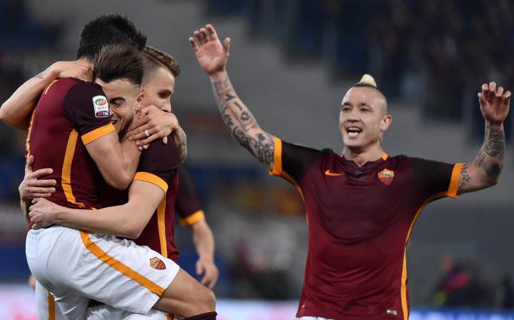 Roma limber up for Real with 4-1 pasting of Fiorentina