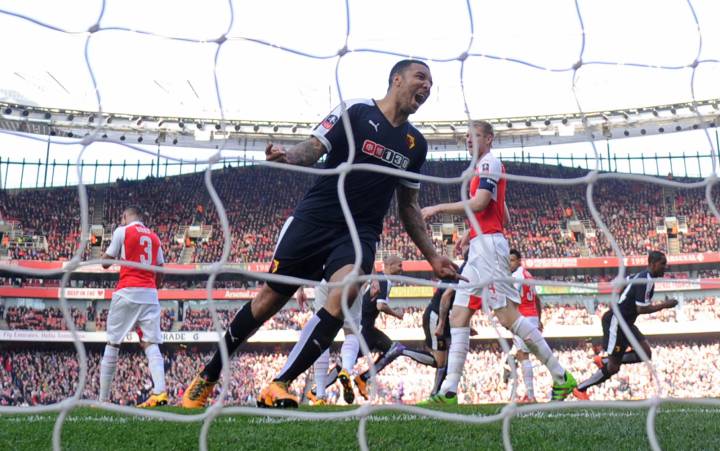 Holders Arsenal knocked out of the FA Cup by Watford