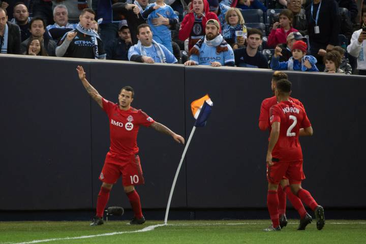 Giovinco saves Toronto as Timbers fall in San Jose