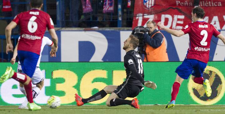 Oblak has conceded just one goal at the Calderón in 2016