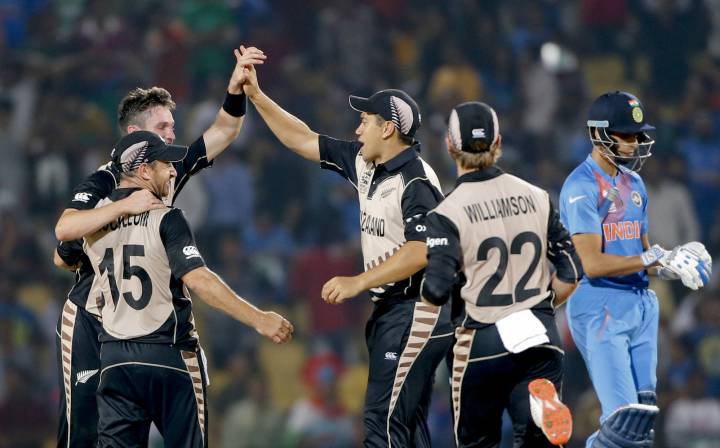 New Zealand skittle India for 79 at World T20