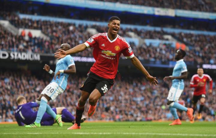 Marcus Rashford ends Man City bid as United rise again