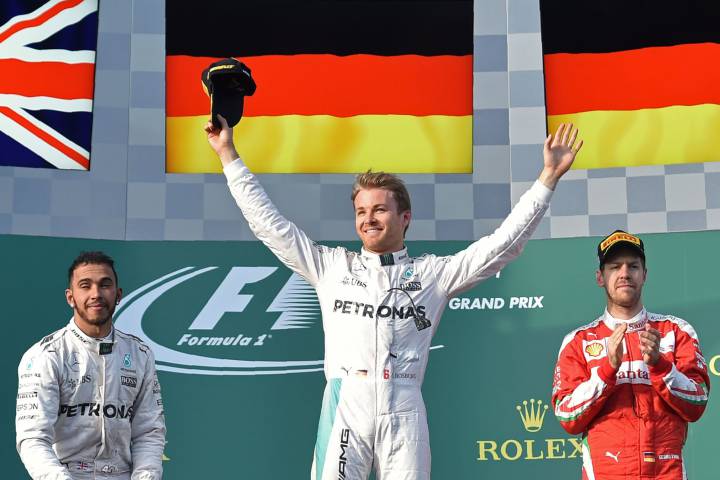 Rosberg claims victory at Australian Grand Prix