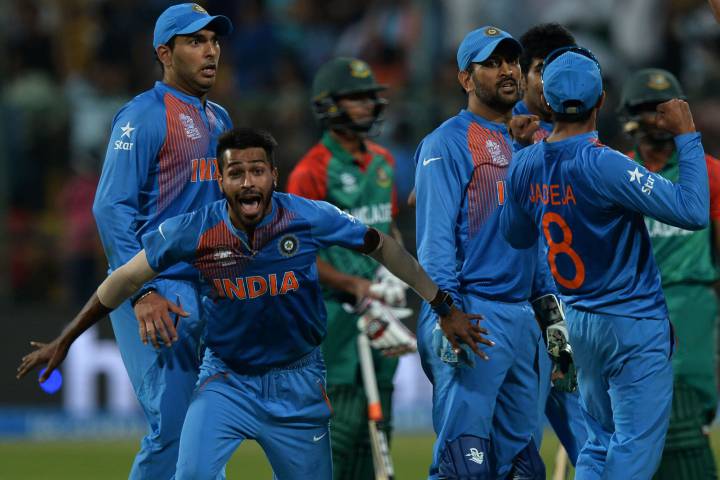India beat Bangladesh by a single run and keep their hopes alive