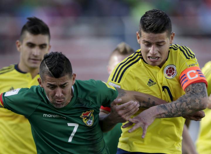 Colombia sink Bolivia with injury time strike