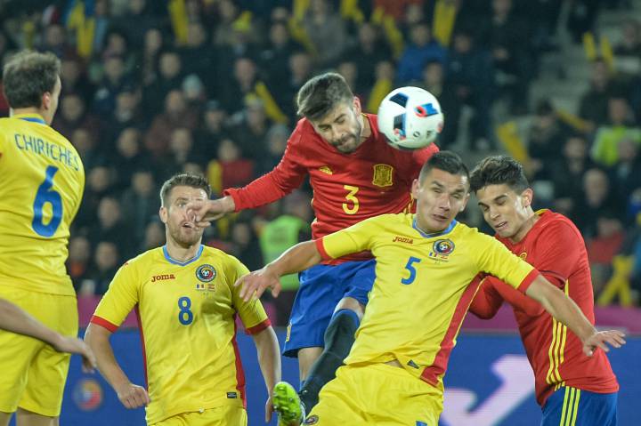 FT: Romania 0-0 Spain