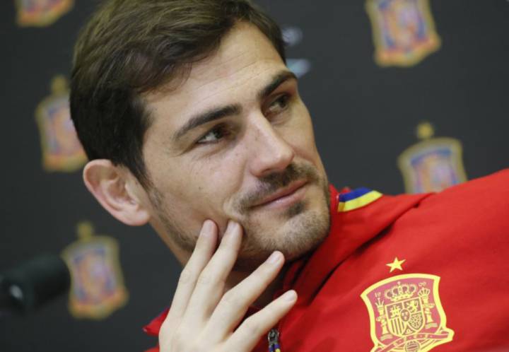 Iker Casillas, the most capped European international footballer of all time.