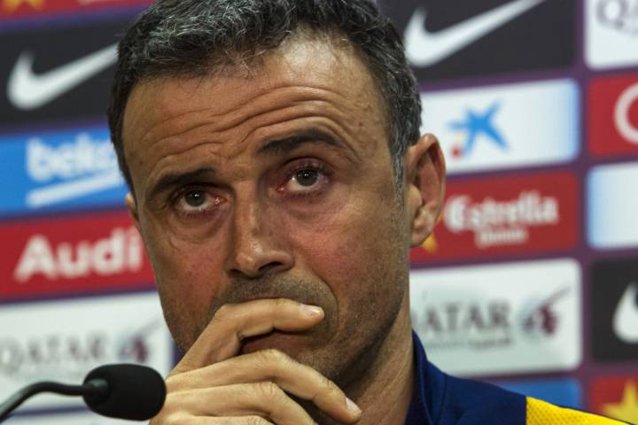 Luis Enrique: "Just by the look on Messi's face... they're up for this"