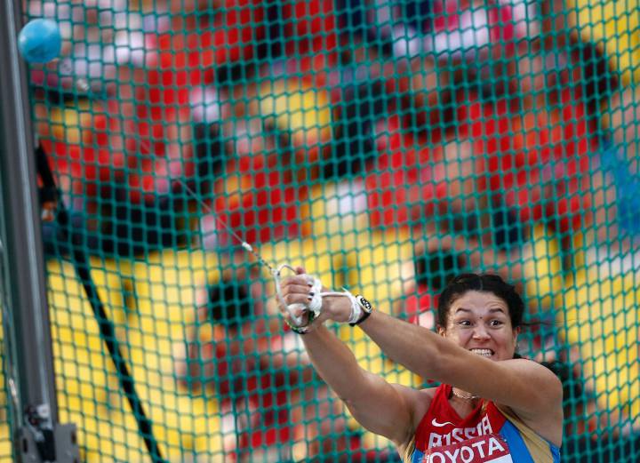 Russia's Olympic hammer champion Lysenko suspended