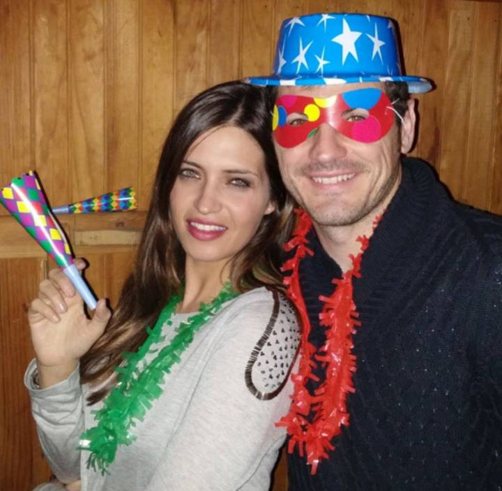 Iker Casillas and Sara Carbonero