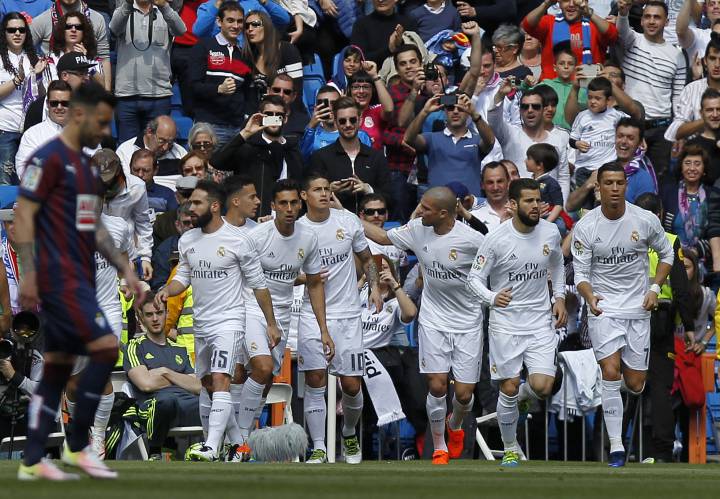 Real Madrid vs Eibar Live! Liga BBVA Week 31, 09/04/2016