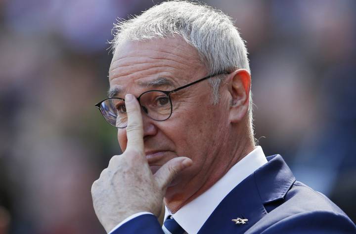 Vardy double makes Ranieri's eyes well up with joy