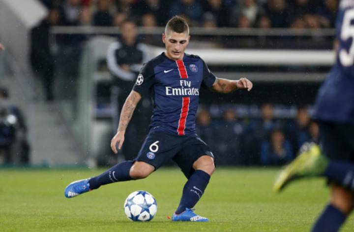 Verratti in PSG squad for Man City trip