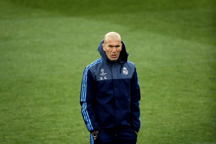 Zidane dirigiendo al Real Madrid, subiendo su media de goles
