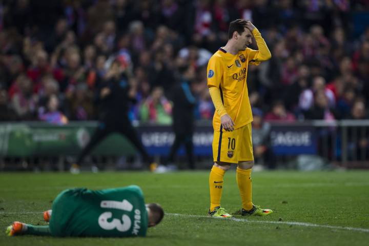When Messi goes missing, Barcelona go out