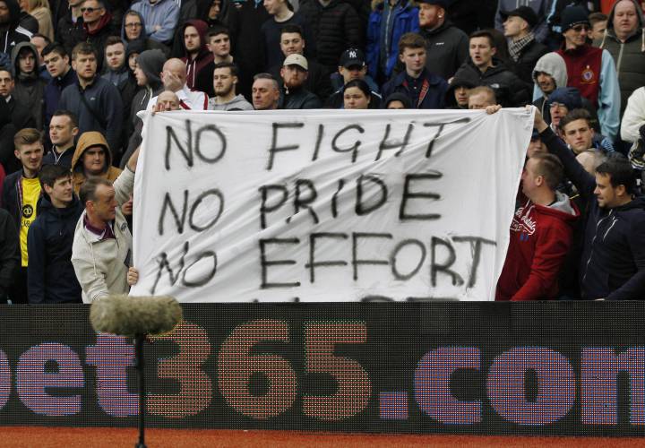 Black fears Villa anarchy if relegation is sealed