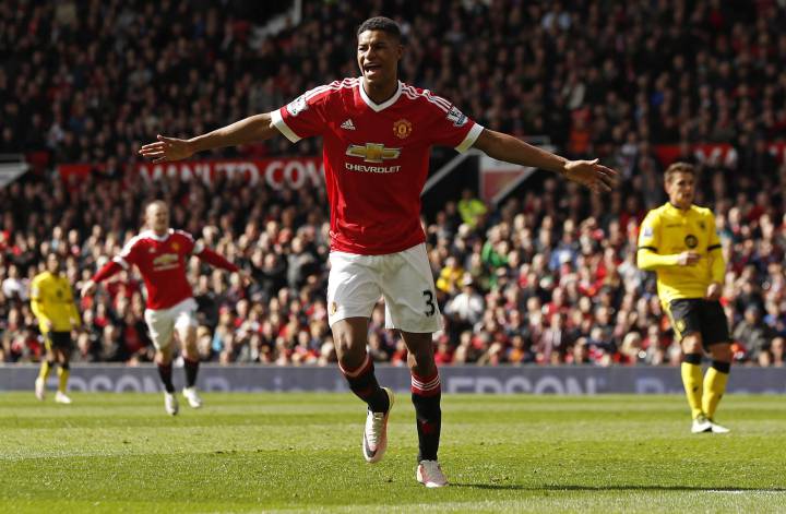 Marcus Rashford relegates Aston Villa at Old Trafford