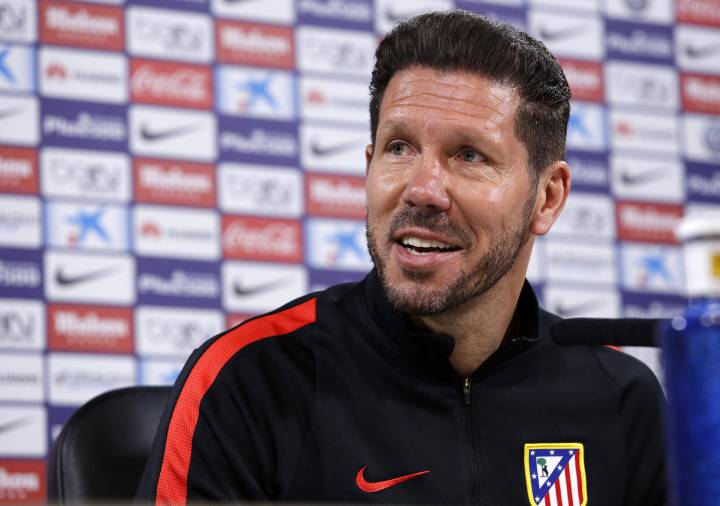 Simeone: "Favourites? I know that we don't depend on others"