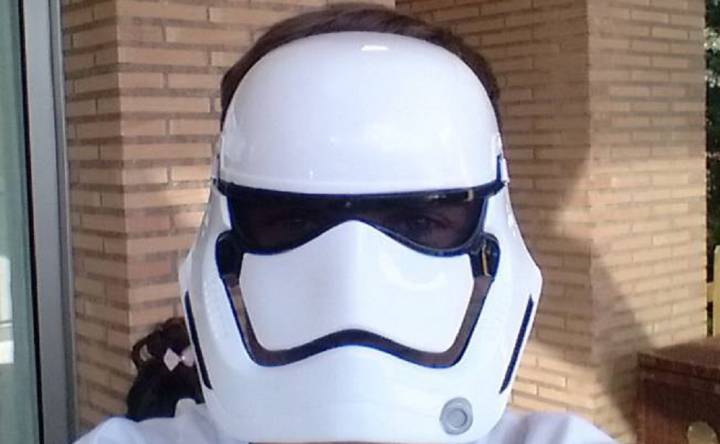 Griezmann Stormtrooper helmet