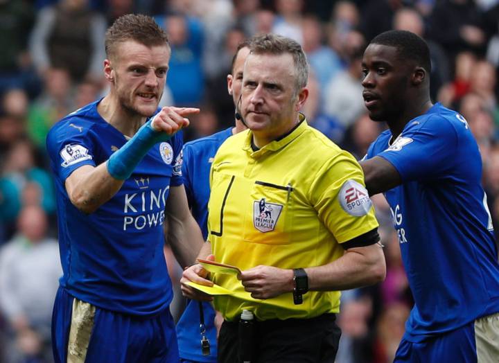 Leicester City striker Vardy given added one-game ban